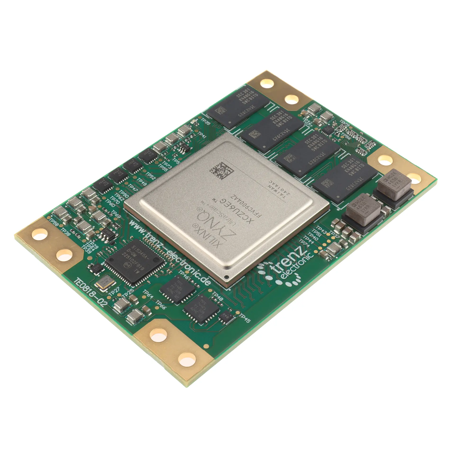 UltraSOM+ MPSoC-Modul mit AMD Zynq™ UltraScale+™ ZU15EG-1E, 4 GByte DDR4