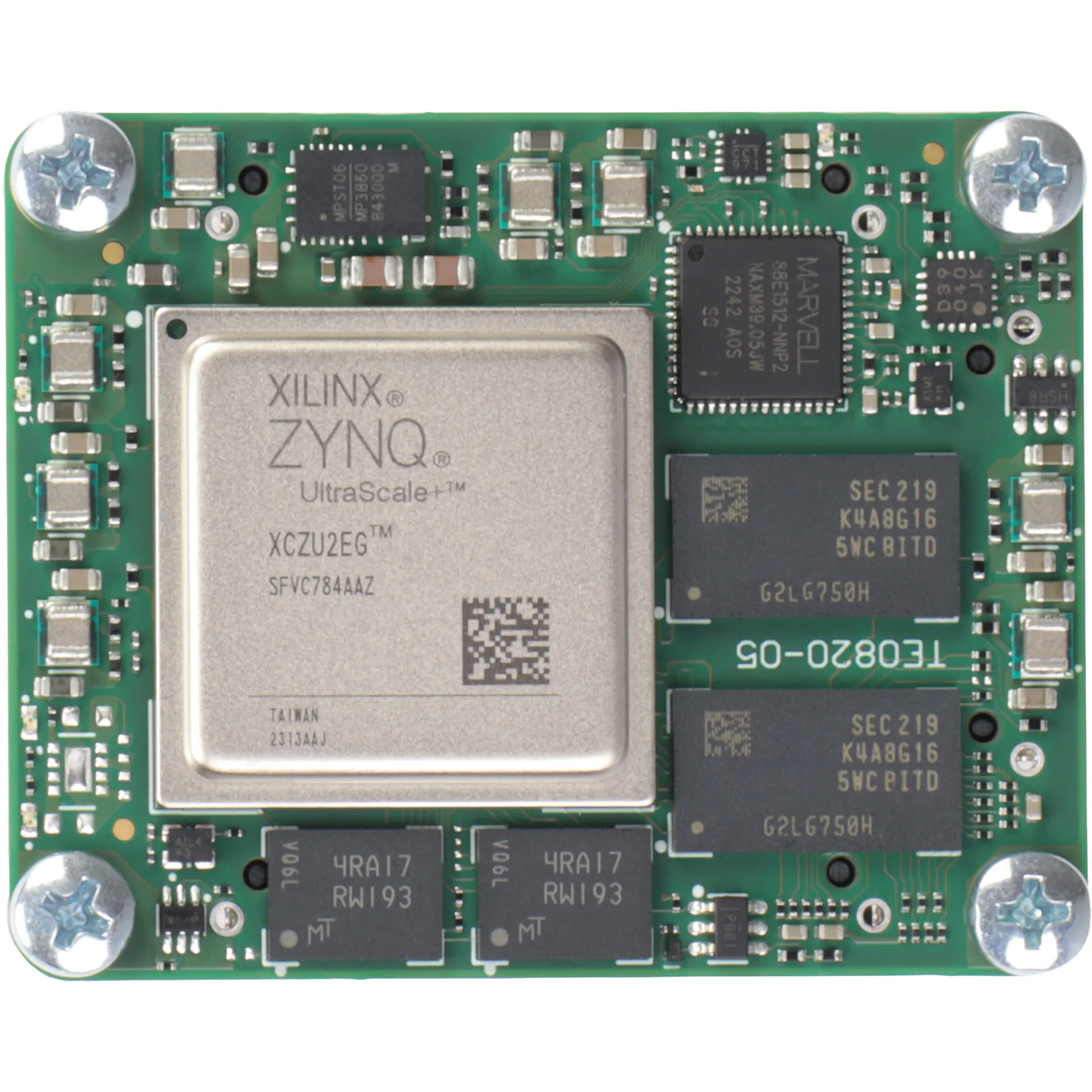 MPSoC-Modul mit AMD Zynq UltraScale+ ZU2CG-1E, 2 GByte DDR4 SDRAM, 4 x 5 cm