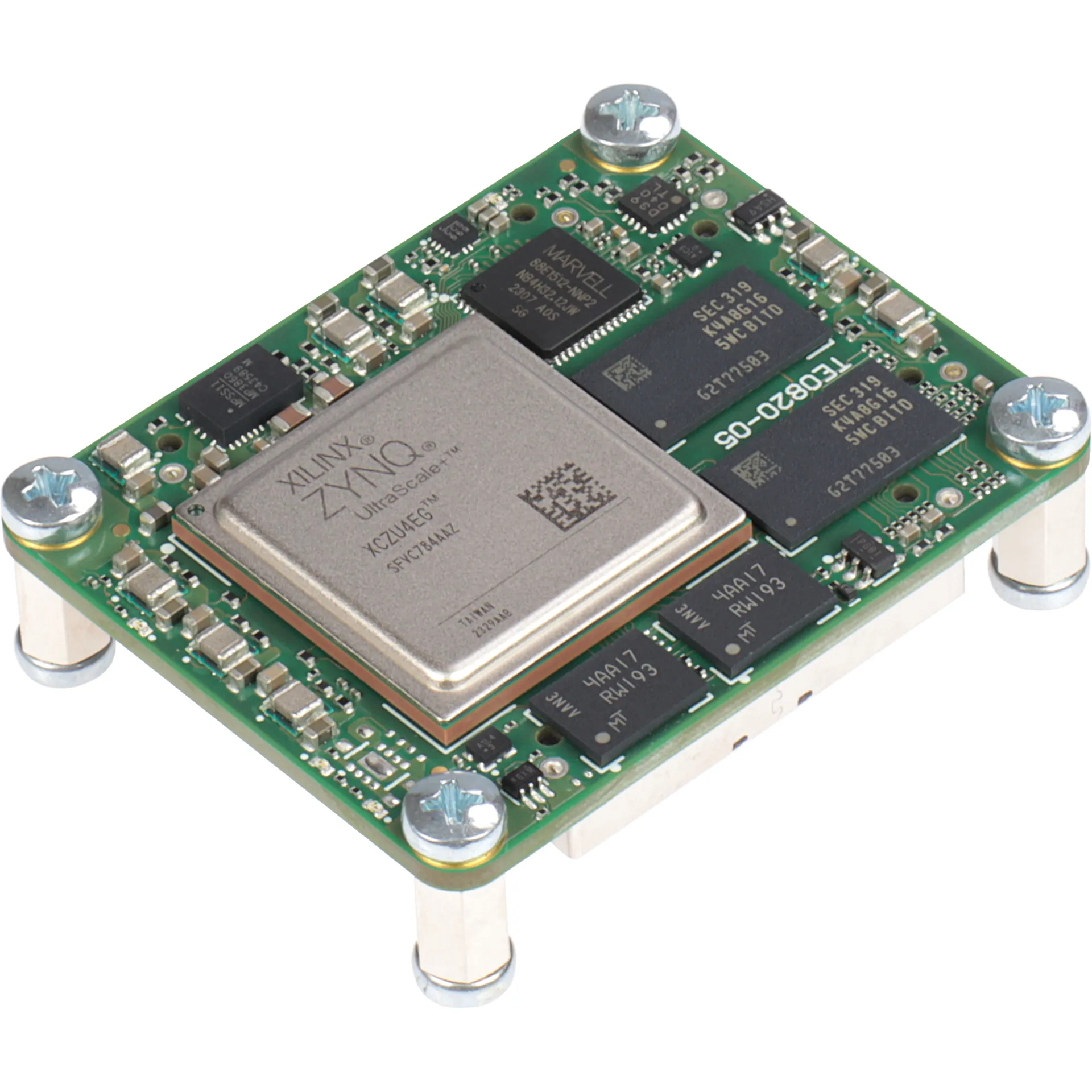 MPSoC-Modul mit AMD Zynq UltraScale+ ZU4CG-1I, 2 GByte DDR4 SDRAM, 4 x 5 cm