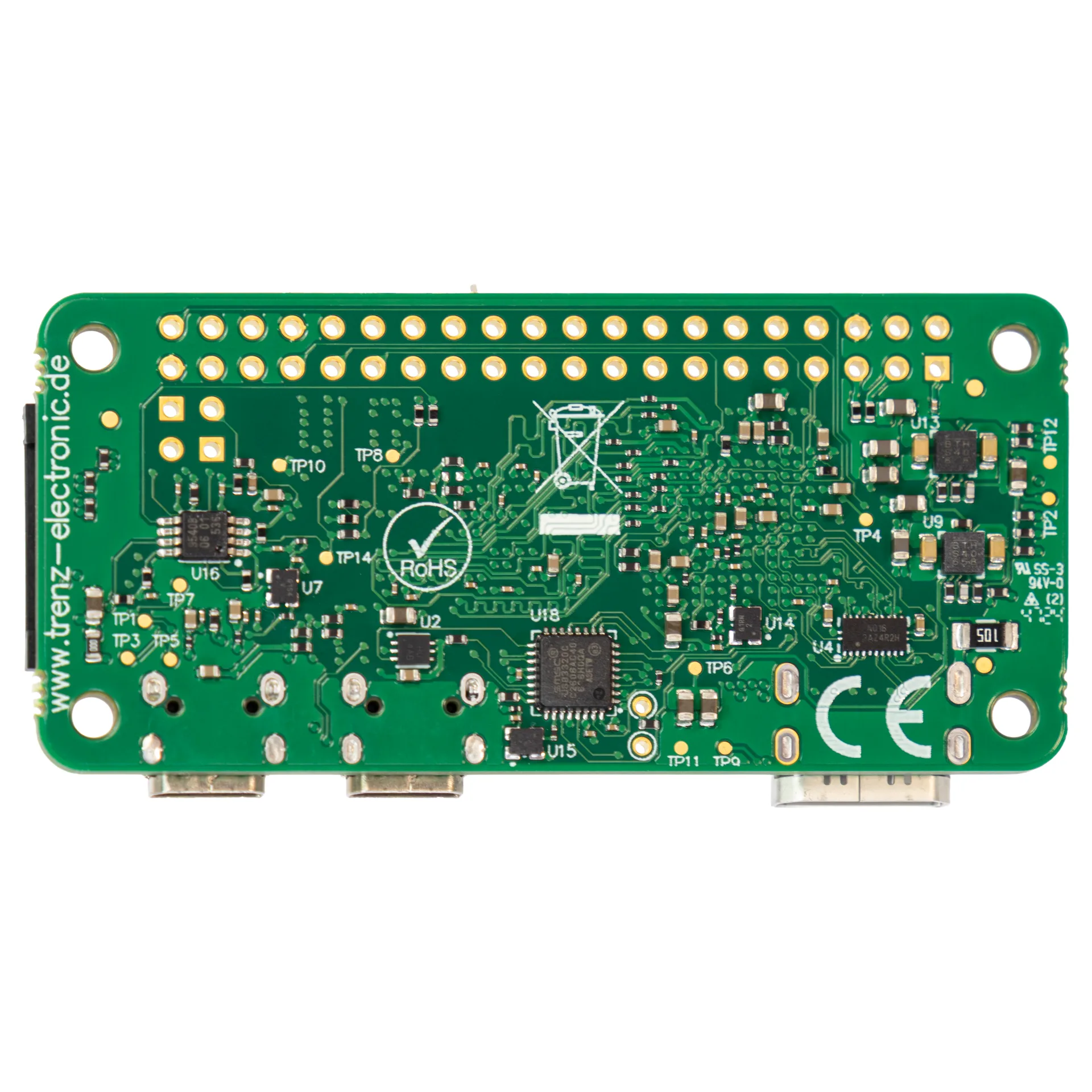 ZynqBerryZero Modul mit AMD Zynq™ 7010-1C, 512 MByte DDR3L SDRAM, 3 x 6,5 cm