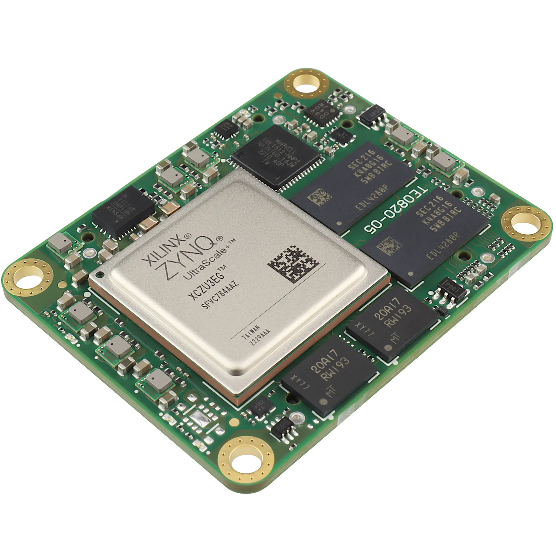 MPSoC-Modul mit AMD Zynq UltraScale+ ZU2EG-1E, 2 GByte DDR4, 4 x 5 cm, LP