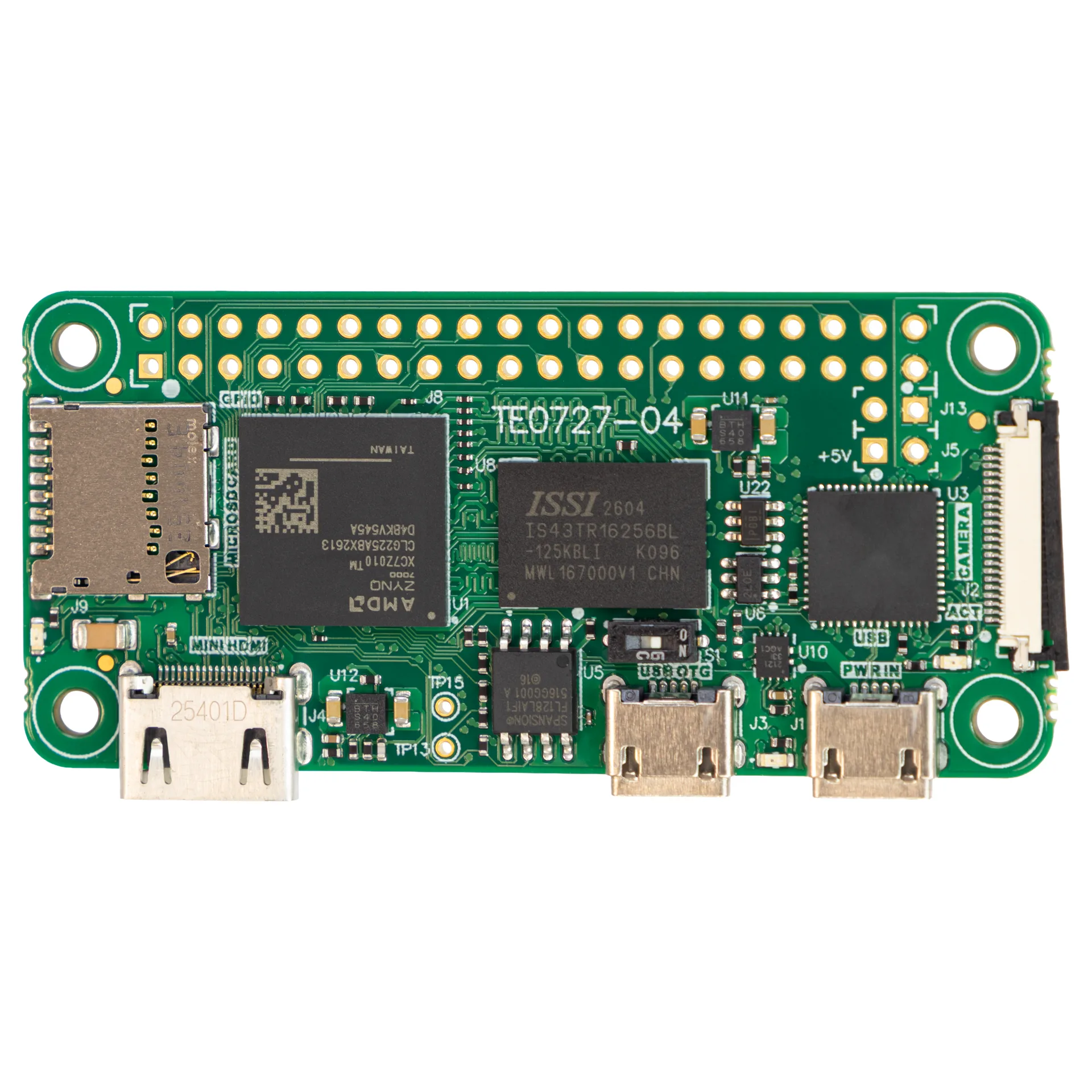 ZynqBerryZero Modul mit AMD Zynq™ 7010-1C, 512 MByte DDR3L SDRAM, 3 x 6,5 cm