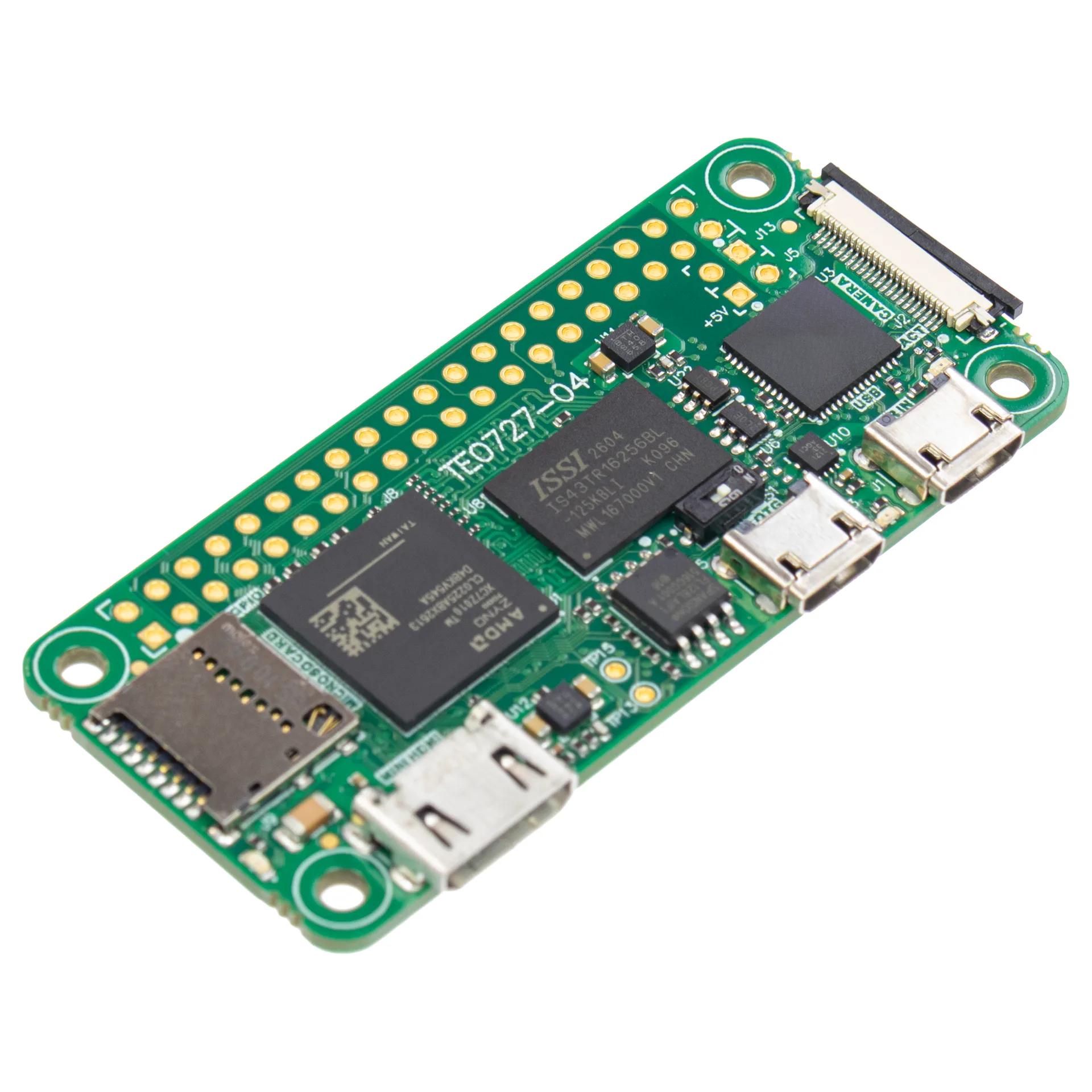 ZynqBerryZero Modul mit AMD Zynq™ 7010-1C, 512 MByte DDR3L SDRAM, 3 x 6,5 cm