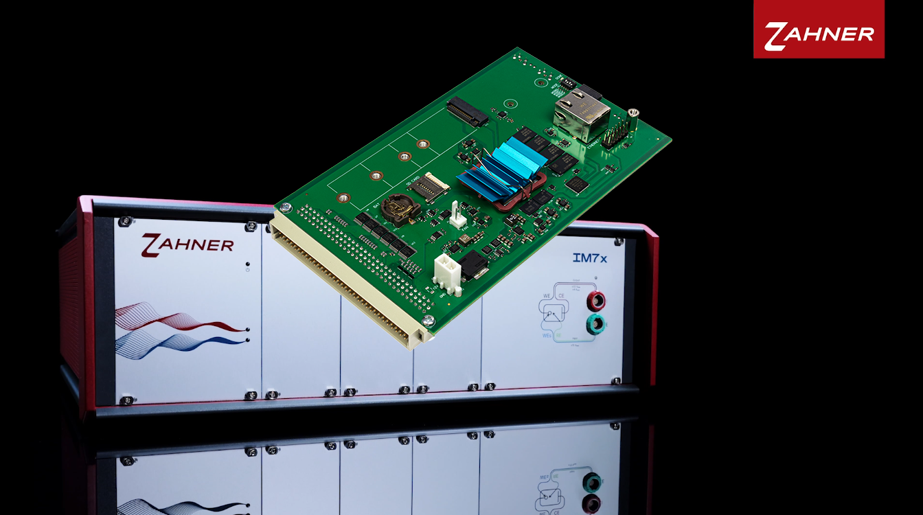 Zahner IM7x Messsystem mit kundenspezifischer Controllerplatine von Trenz Electronic