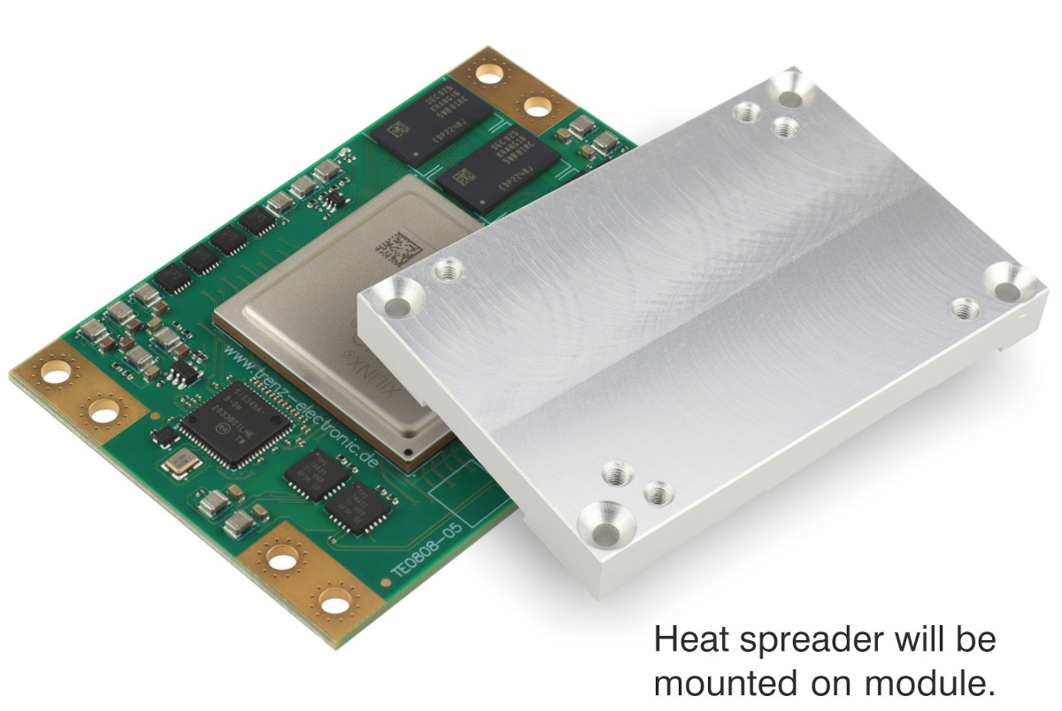 UltraSOM+ MPSoC-Modul mit AMD Zynq™ UltraScale+™ ZU15EG-1E incl. Heat Spreader