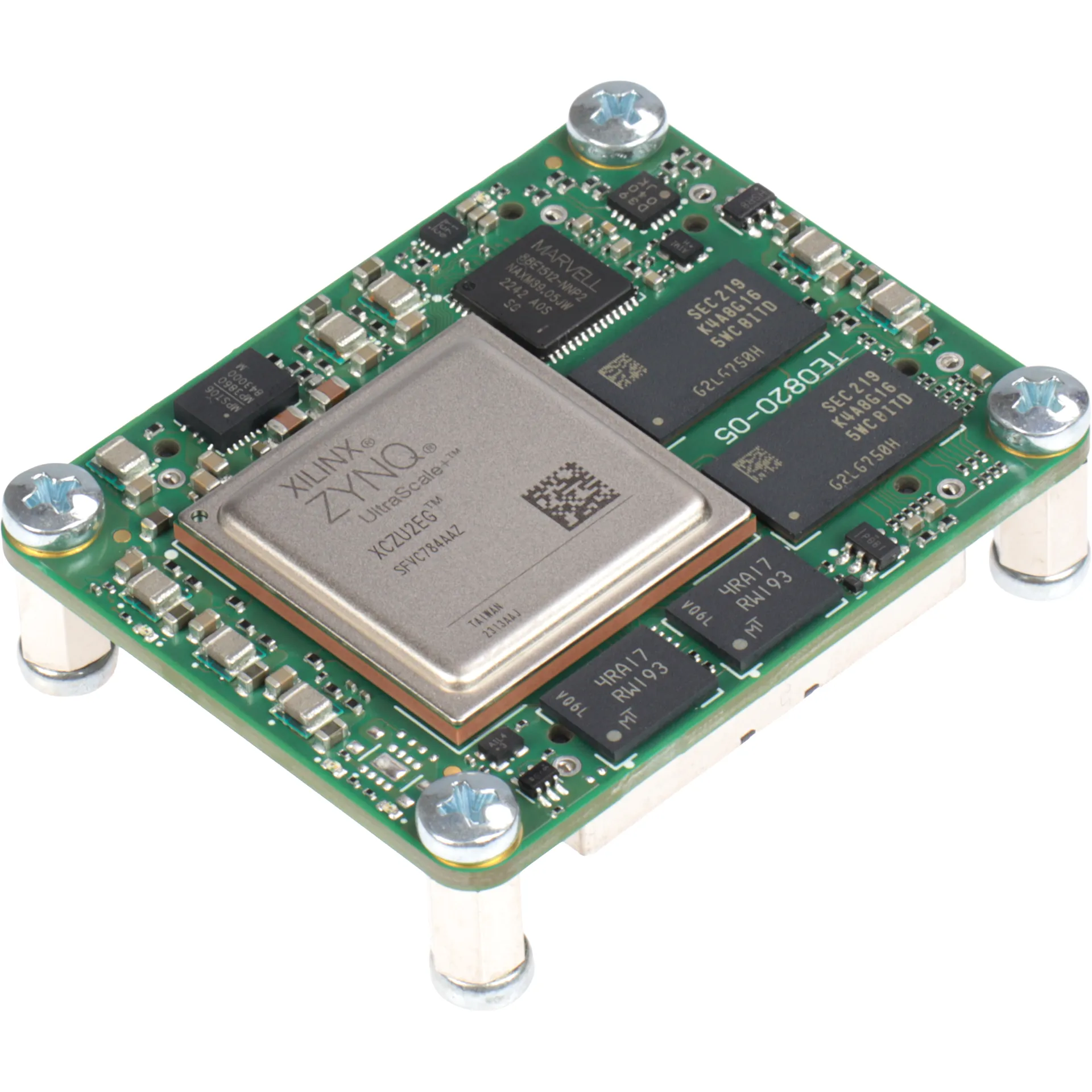 MPSoC-Modul mit AMD Zynq UltraScale+ ZU2CG-1E, 2 GByte DDR4 SDRAM, 4 x 5 cm