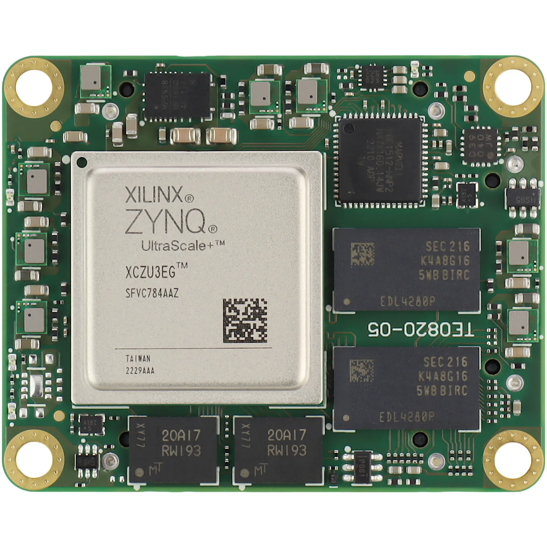 MPSoC-Modul mit AMD Zynq UltraScale+ ZU3EG-1I, 2 GByte DDR4, 4 x 5 cm, LP