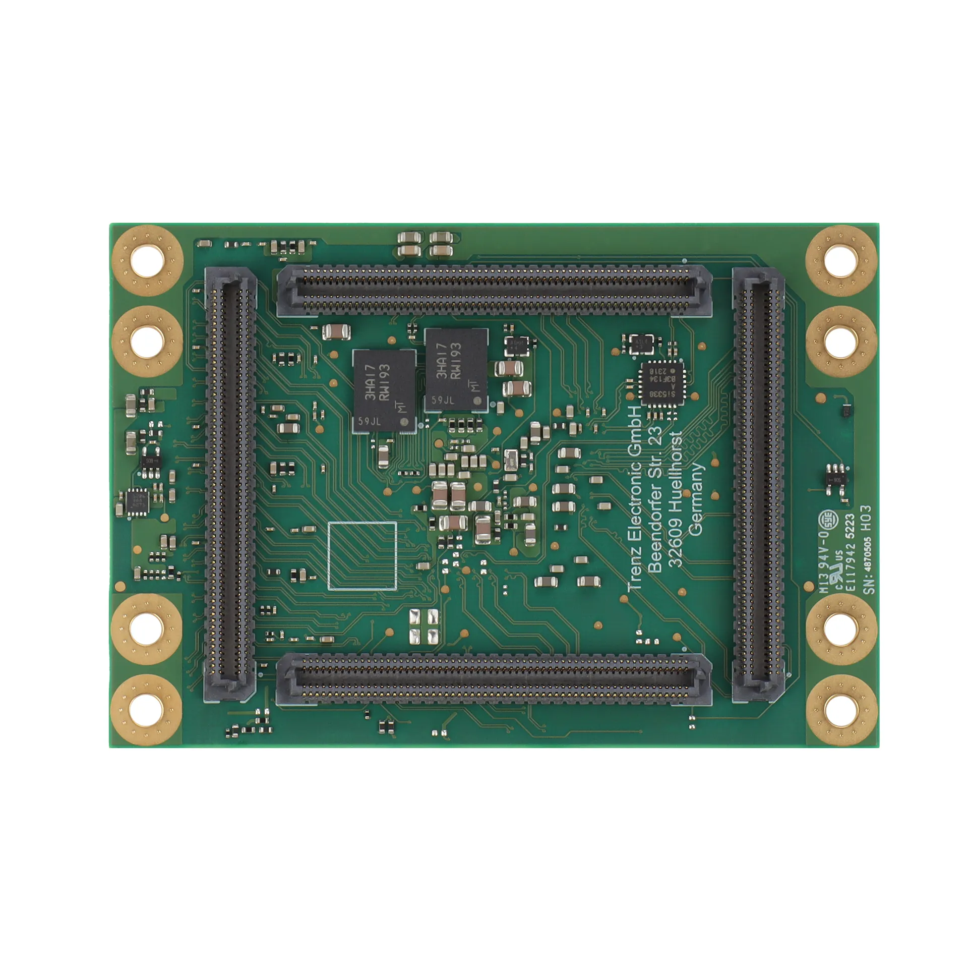 MPSoC-Modul mit AMD Zynq™ UltraScale+™ ZU4EG-1E incl. Heat Spreader
