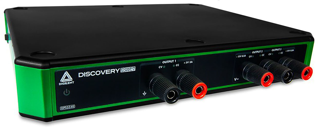 DPS3340: Programmierbare Dreikanal-DC-USB-Stromversorgung