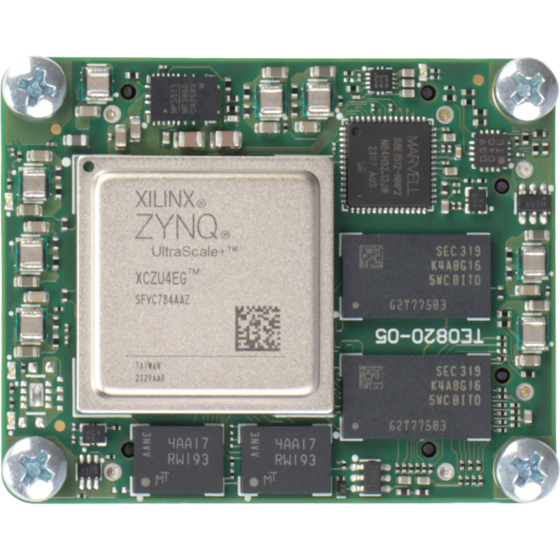 MPSoC-Modul mit AMD Zynq™ UltraScale+™ ZU4EG-1E, 2 GByte DDR4 SDRAM, 4 x 5 cm