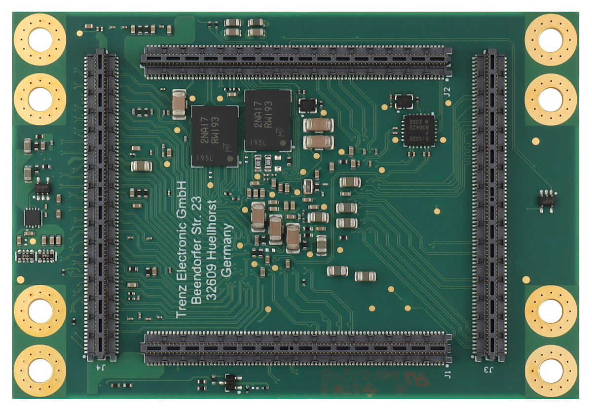 MPSoC-Modul mit AMD Zynq™ UltraScale+™ ZU4EG-2E, 4 GByte DDR4, 5,2 x 7,6 cm, LP