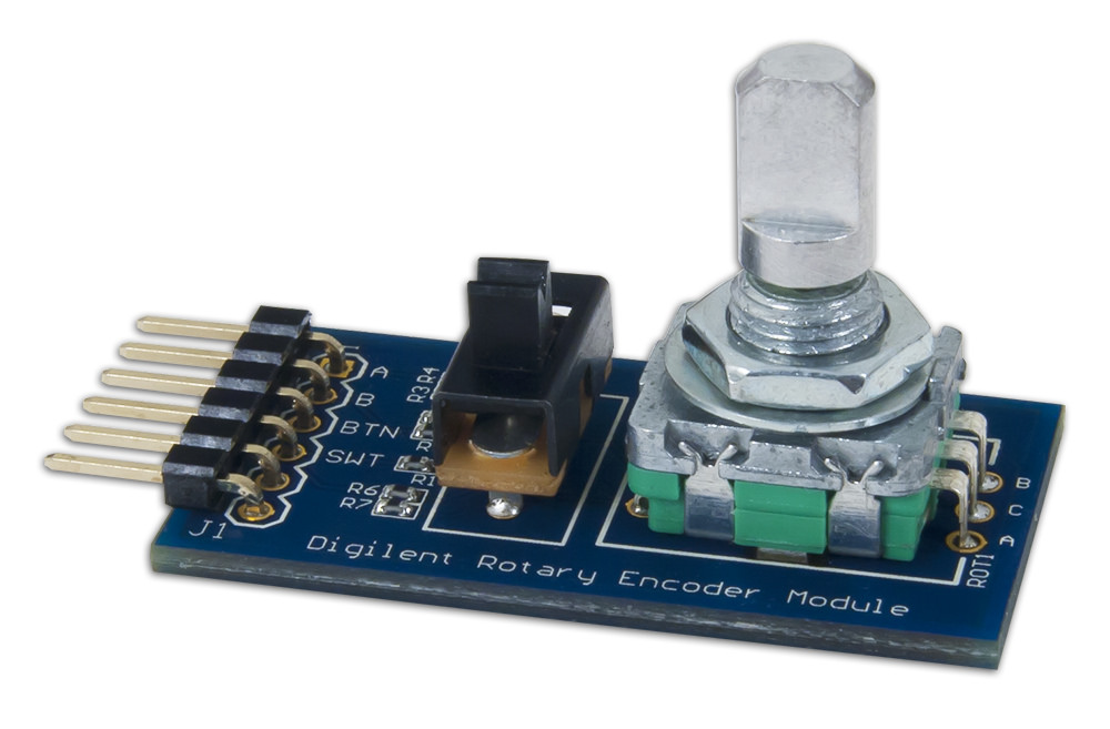 Pmod Rotary Encoder Pmod ENC: Rotary encoder