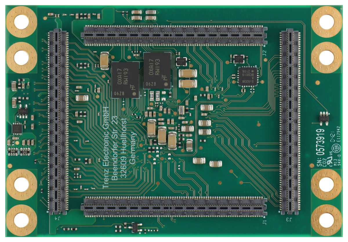 MPSoC-Modul mit AMD Zynq™ UltraScale+™ ZU3EG-1E, 2 GByte DDR4, 5,2 x 7,6 cm