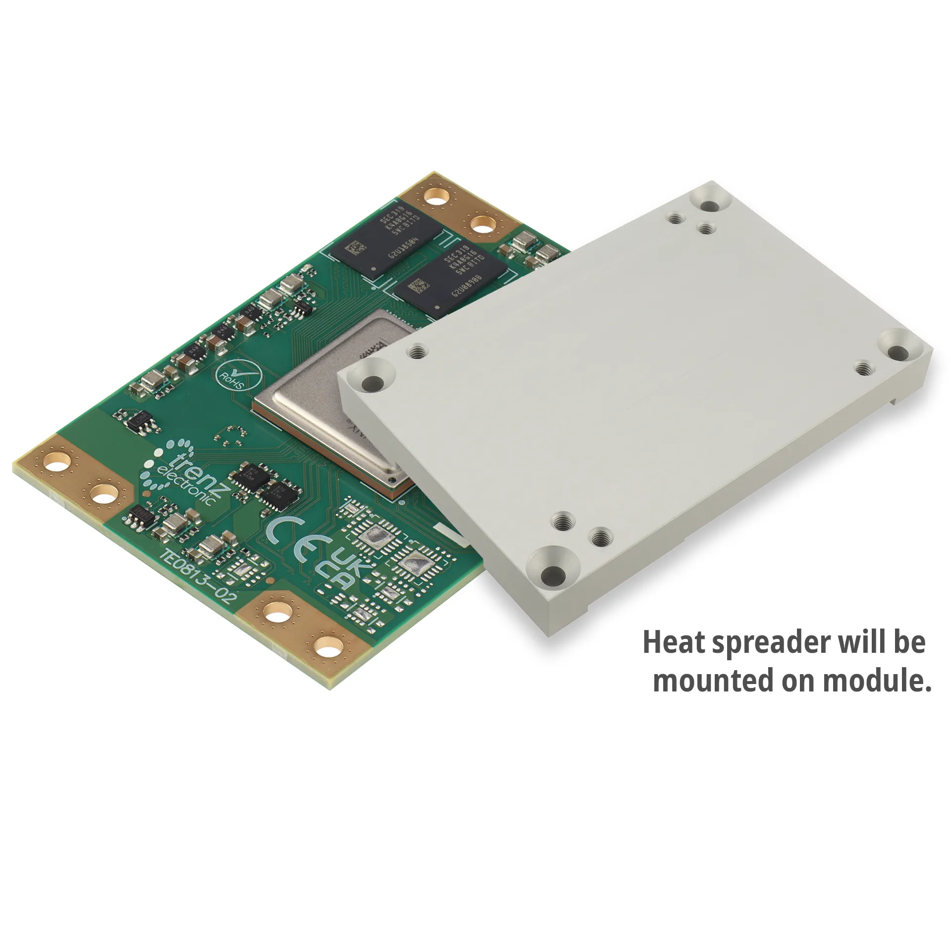 MPSoC-Modul mit AMD Zynq™ UltraScale+™ ZU4EG-1E, 4 GByte DDR4, 5,2 x 7,6 cm