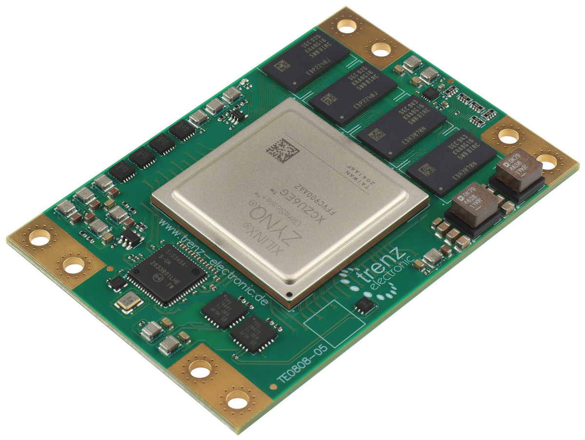 UltraSOM+ MPSoC-Modul mit AMD Zynq™ UltraScale+™ ZU6EG-1E, 4 GByte DDR4
