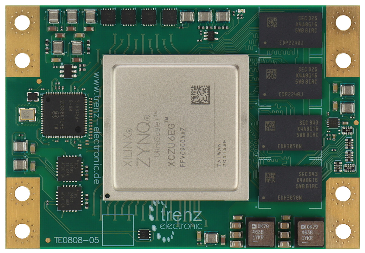 UltraSOM+ MPSoC-Modul mit AMD Zynq™ UltraScale+™ ZU6EG-1E incl. Heat Spreader