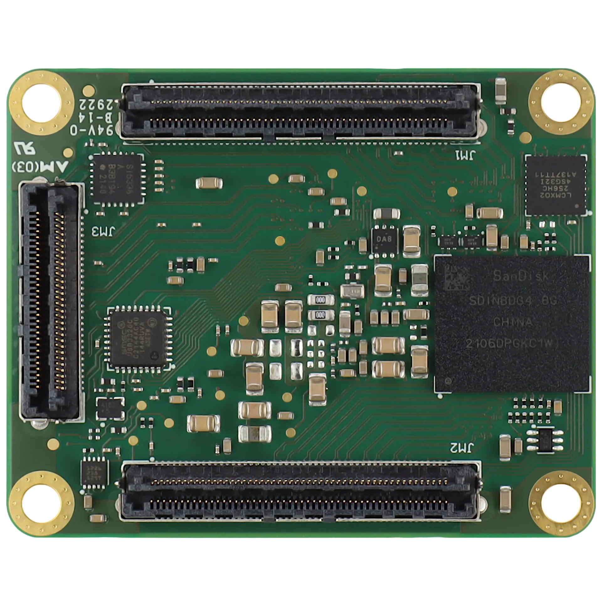 MPSoC-Modul mit AMD Zynq UltraScale+ ZU3EG-1I, 2 GByte DDR4, 4 x 5 cm, LP