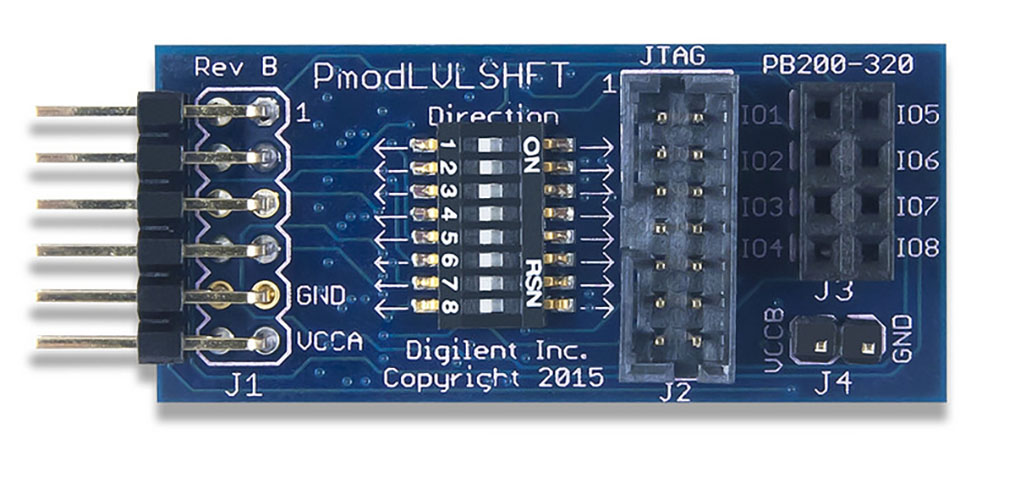 Pmod LVLSHFT: Digital Logic Level Shifter