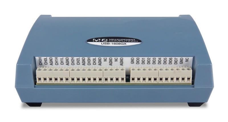 Mcc Multifunction Card MCC USB-1608G: 250 kS/s High-Speed Multifunction USB DAQ Device