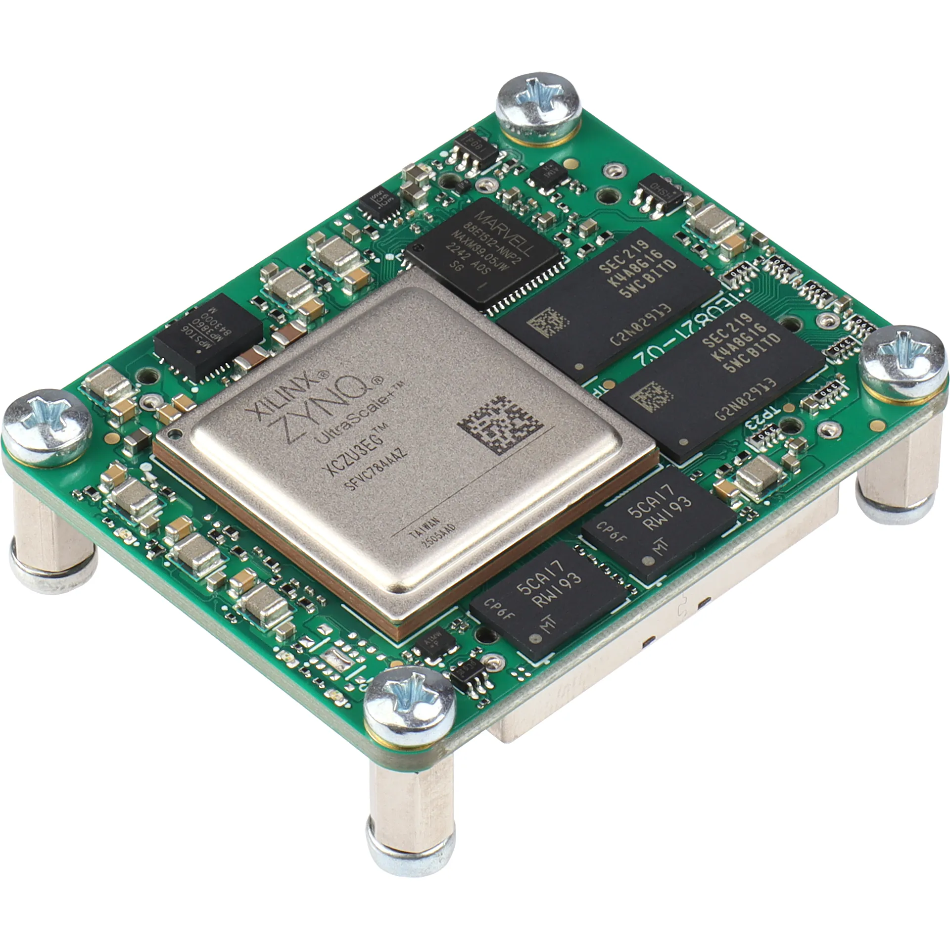 MPSoC Module with AMD Zynq™ UltraScale+™ ZU3EG-1E, 2 GByte DDR4, 4 x 5 cm